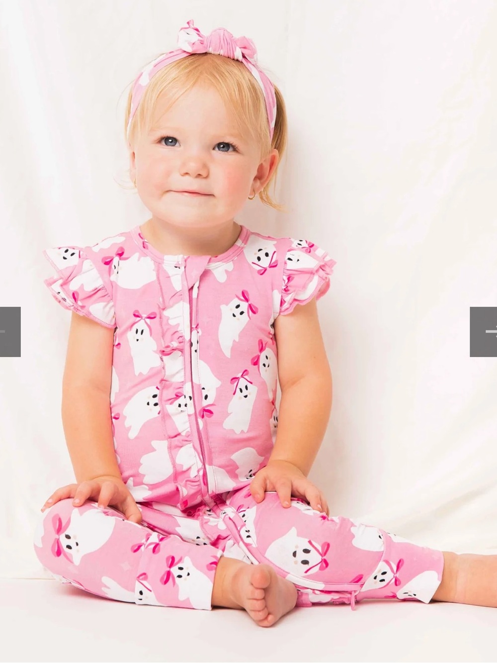 Bums and Roses BOOsties Forever Cap Sleeve Romper size 18-24 months